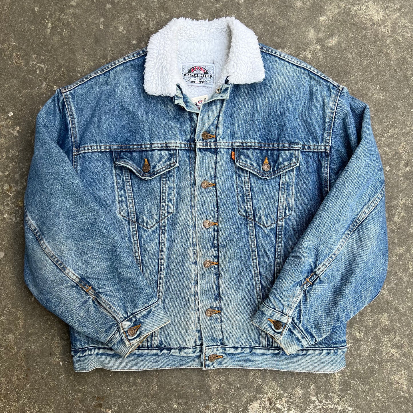 1993 Levis Orange Tab Denim Jacket