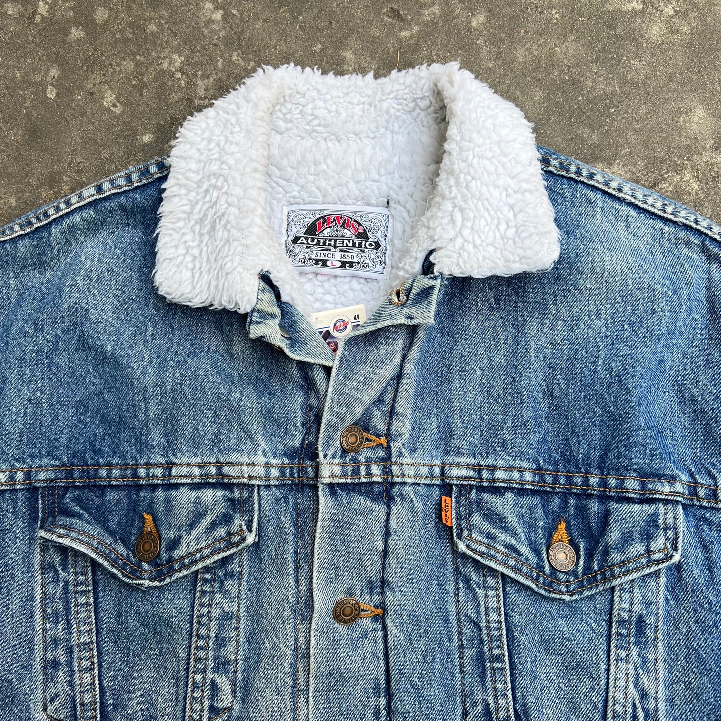 1993 Levis Orange Tab Denim Jacket