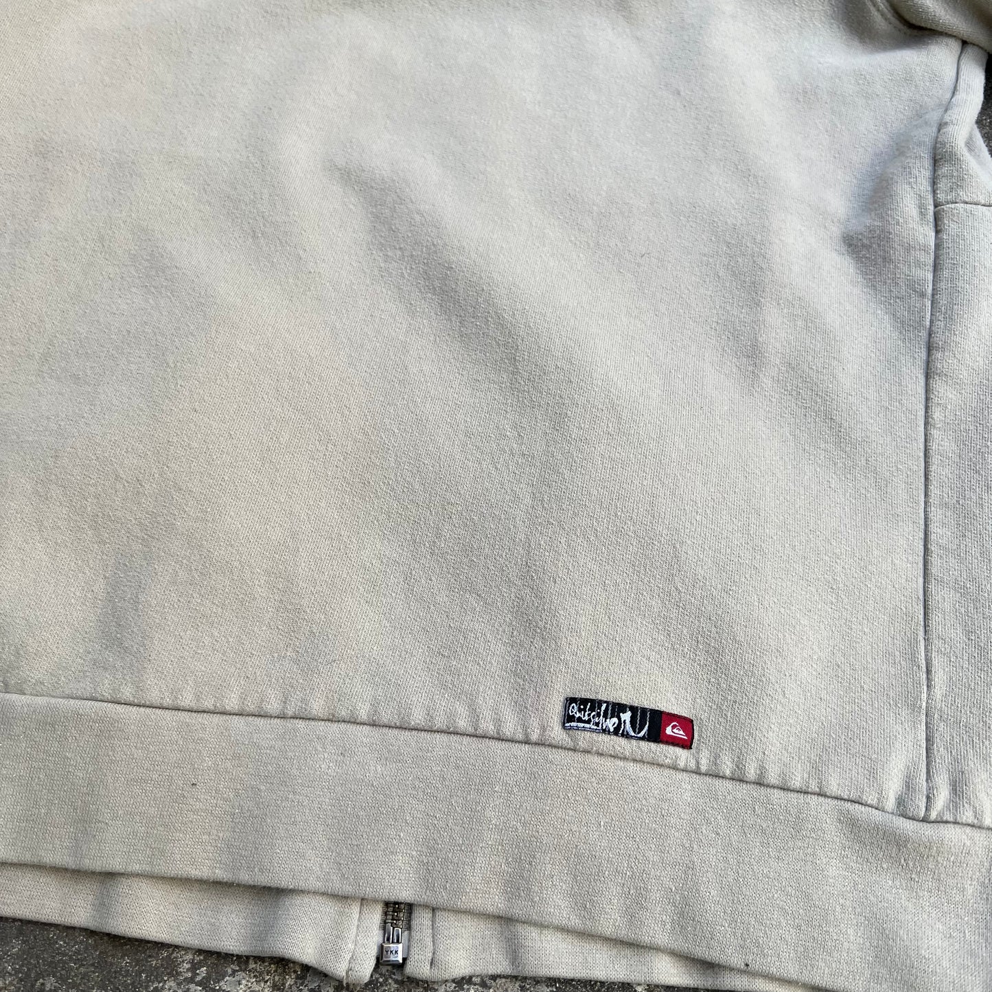 Quiksilver Tan Zip Hoodie