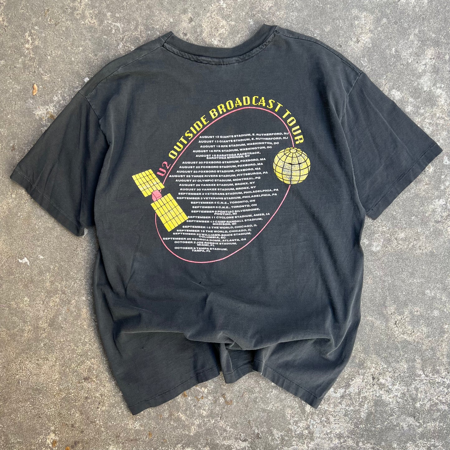 U2 Outside Broadcast Tour Tee