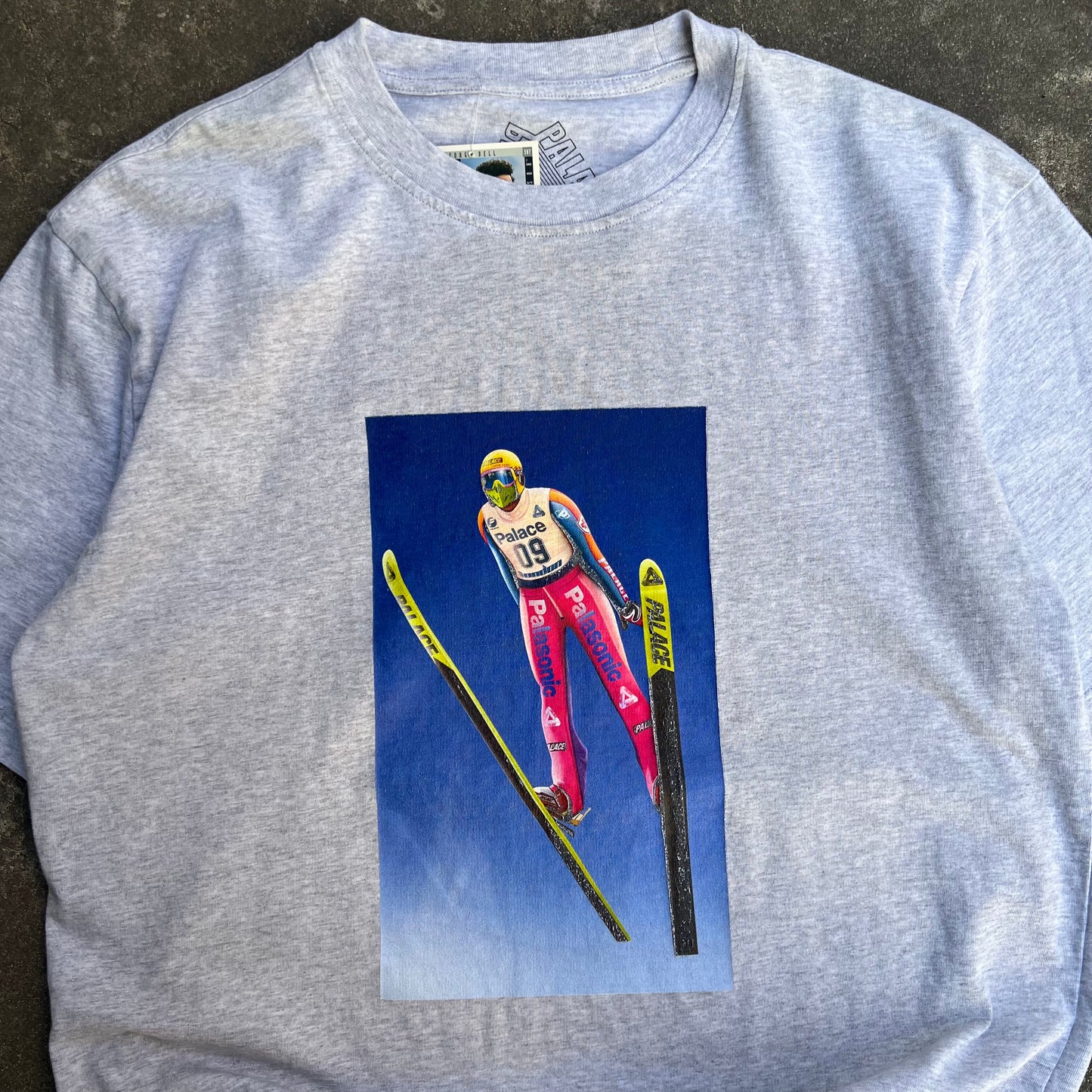 Palace Ski Tee Grey
