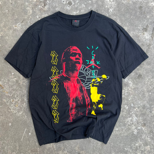 Travis Scott x Air Jordan Black Shirt