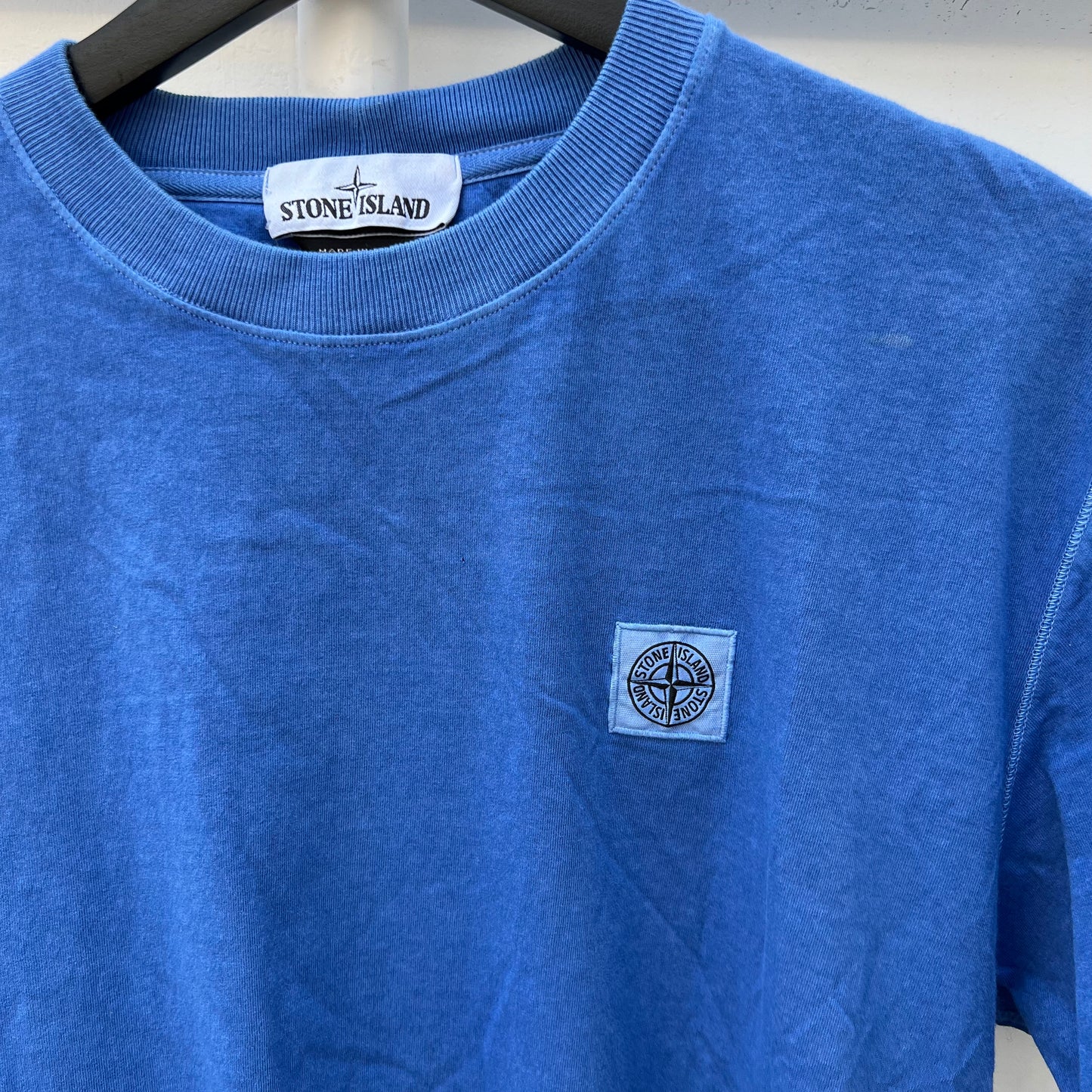 Stone Island Washed Blue Shirt