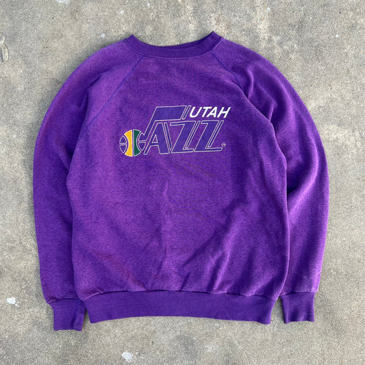 Utah Jazz Purple Crewneck