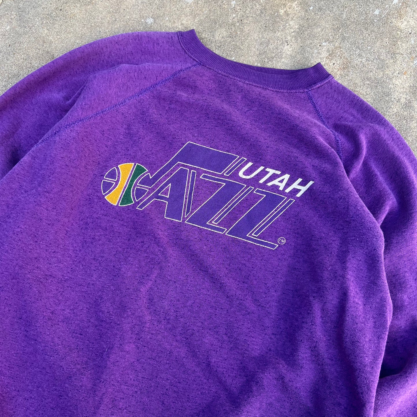 Utah Jazz Purple Crewneck