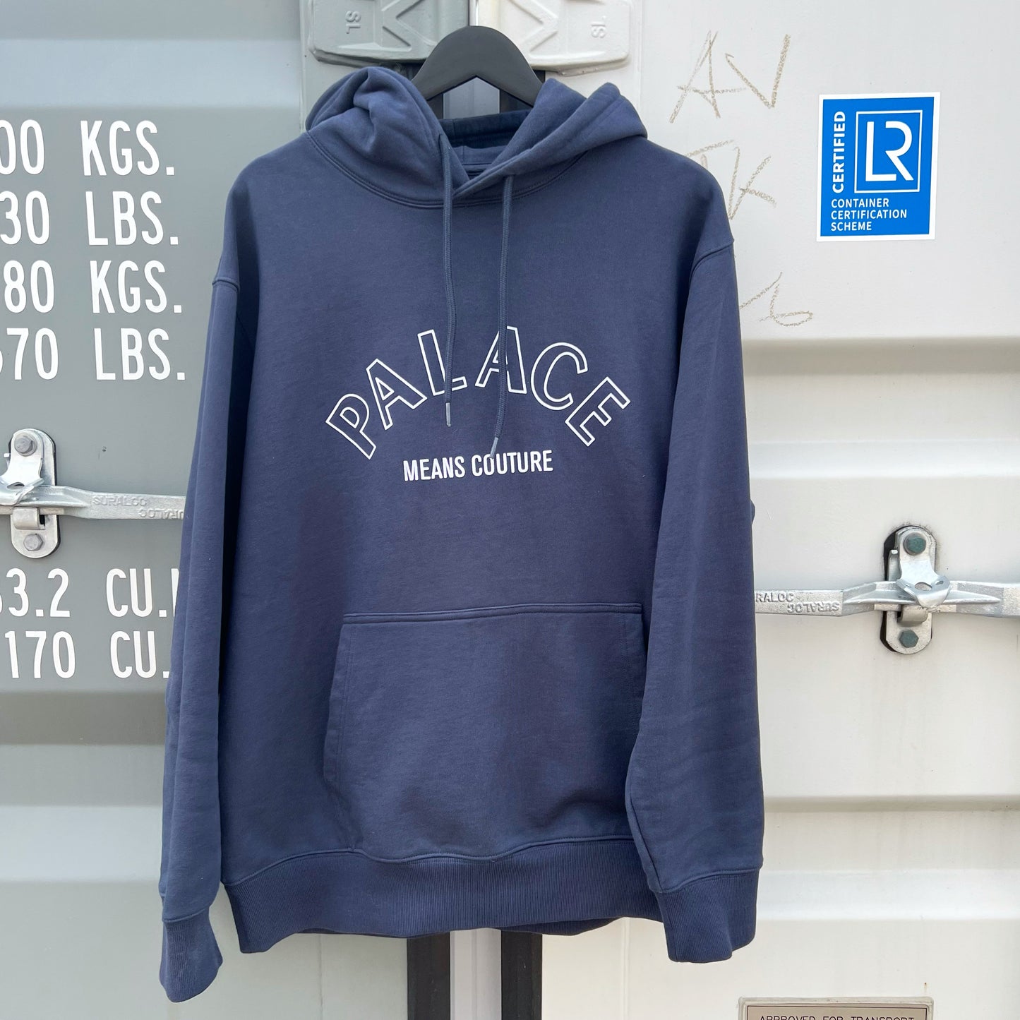 Palace Couture Navy Hoodie