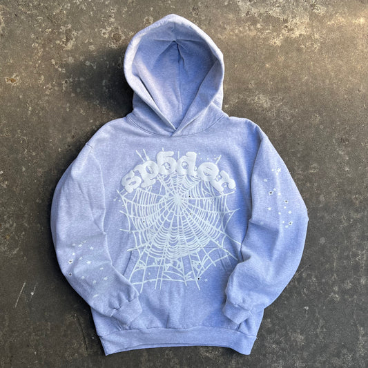 Spider Gray Hoodie