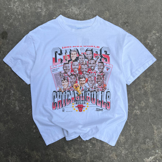 1991 Chicago Bulls Champs Tee