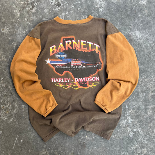 Harley Davidson Barnett Texas Button Long Sleeve