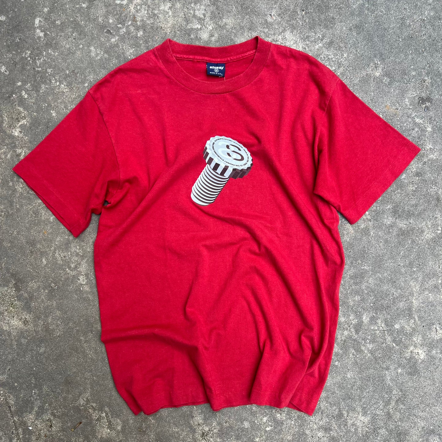 90's Stussy Screw Tee