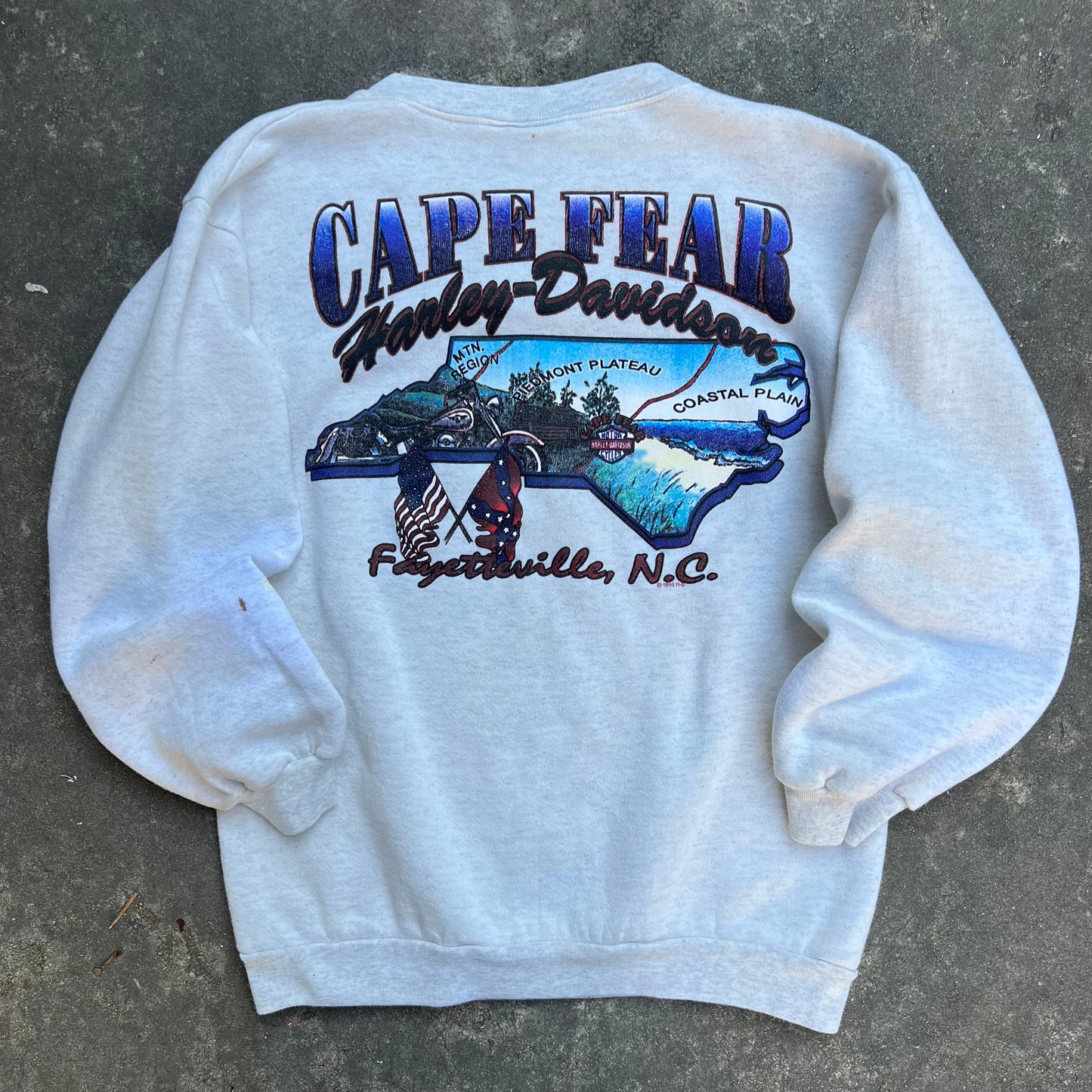 1995 Harley Davidson Cape Fear Crewneck