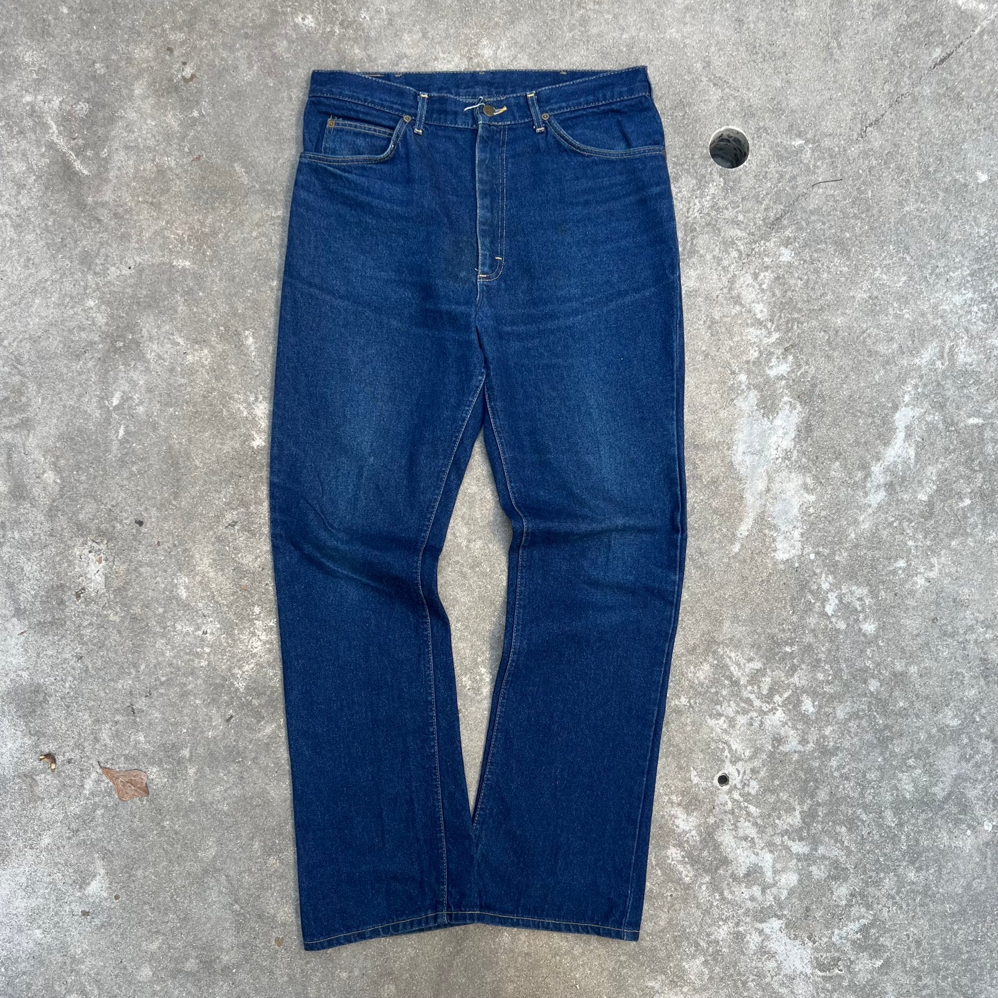 90s Lee Dark Blue Flare Pants