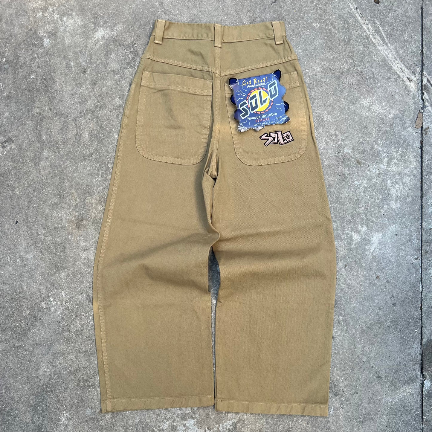 90's Solo Baggy Khaki Pants