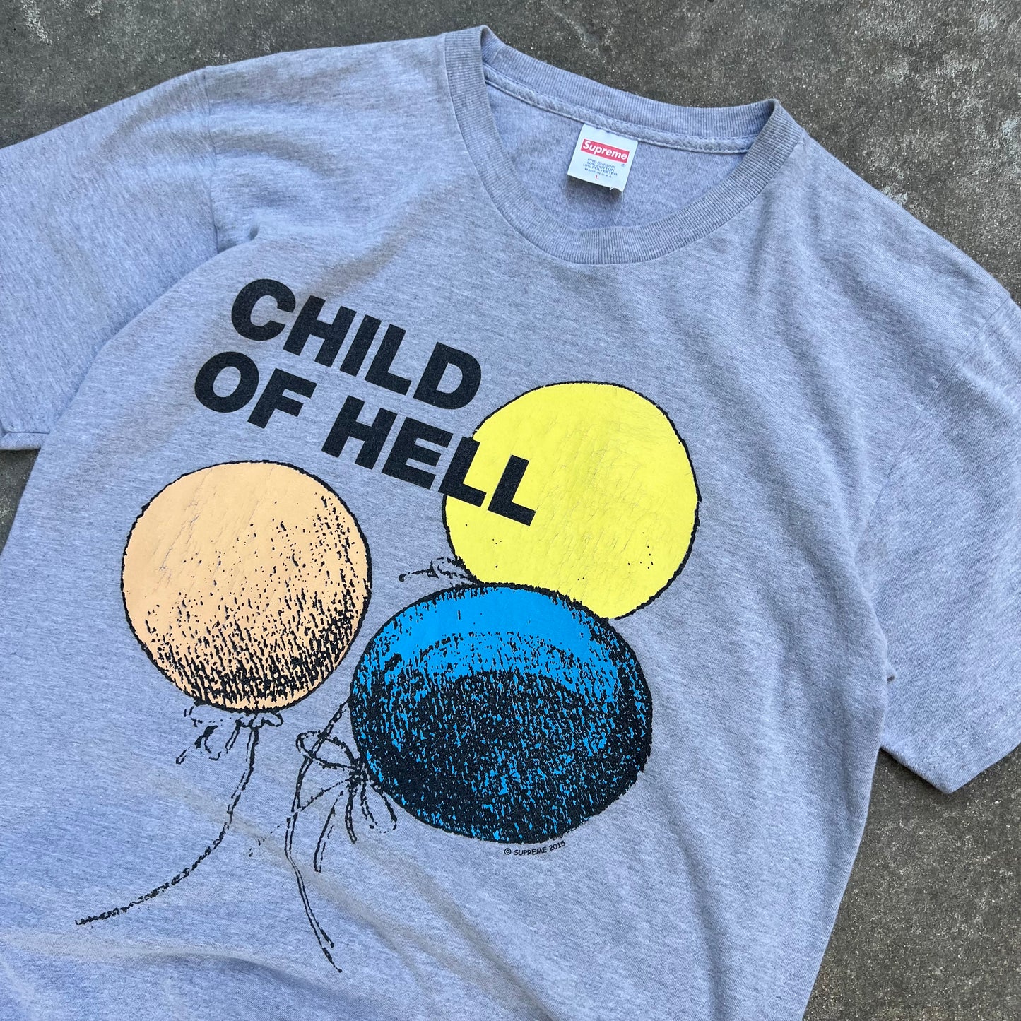 2015 Supreme Child of Hell Tee